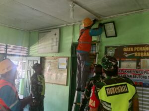 Dandim di wakili Staf Intel dan Staf Logistik Cek Instalsi Listrik di Makodim Maupun di Jajaran Kodim 0116/Nagan Raya
