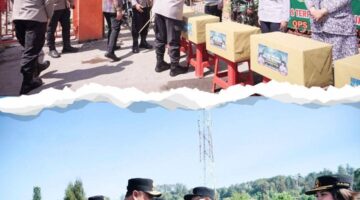 Bupati Dampingi Wakil Bupati Karo Sambut Hangat Kapolda Sumut Tinjau Langsung Ops Ketupat Toba 2026 