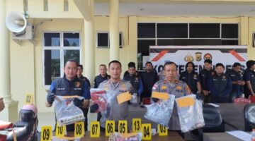 Polres Gayo Lues Gelar Konferensi Pers Ungkap Kasus Curas Maut