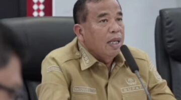 Bupati Karo Audiensi Daring Ketua DEN Bahas Pengembangan Kawasan Wisata Tongging