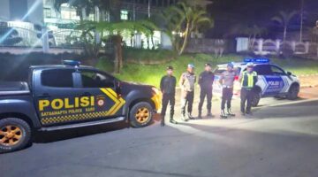 Antisipasi Kejahatan 3C,Polres Tanah Karo Rutin Gelar Patroli Malam