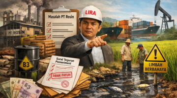 Pabrik PT Rosin Dinilai Tidak Cukup Hanya Ditegur, LIRA Minta Pembekuan hingga Semua Dokumen Lengkap