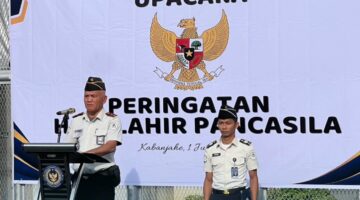 Rutan Kelas IIB Kabanjahe Gelar Upacara Peringatan  Hari Lahir Pancasila Tahun 2026