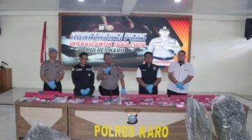 Polres Karo Ungkap 21 Kasus Narkoba Dalam Ops Antik Toba 2026