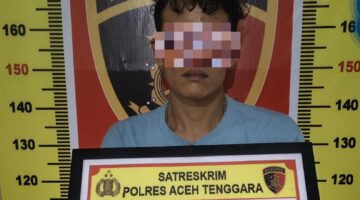 Gerak Cepat! Kurang Dari 24 Jam, URC Sat Reskrim Polres Aceh Tenggara Ringkus Pelaku Curas