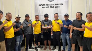 Belum Genap 10 Hari Bertugas, kasat Satresnarkoba Polres Gayo Lues Langsung Buktikan Kinerja: 19 Paket Sabu Berhasil Diamankan
