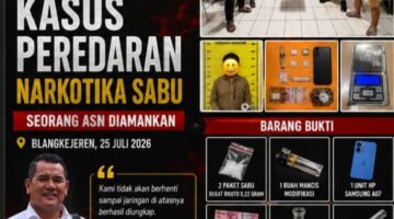 Satresnarkoba Polres Gayo Lues Berhasil Ungkap Kasus Peredaran Narkotika Sabu, Seorang ASN Diamankan