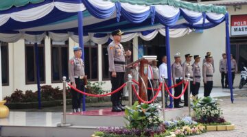 40 Personel Polres Karo Naik Pangkat, Kapolres: Bukan Hadiah, Tapi Buah Pengabdian