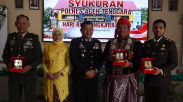 80 Tahun Mengabdi Polri Untuk Masyarakat, Hari Bhayangkara ke-80 di Polres Tenggara Berlangsung Khidmat 