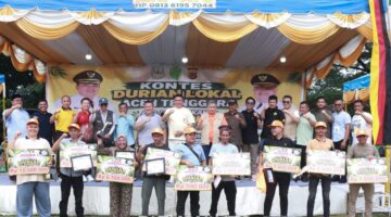 Kontes Durian II Aceh Tenggara Jadi Pondasi Lahirkan Varietas Durian Unggulan Daerah