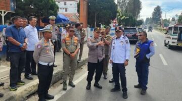 Jelang Pawai HUT RI Ke-81, Polres Karo Bersama Forkopimda Cek Jalur dan Kesiapan Pengamanan