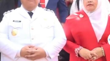 Usai Upacara HUT ke-81 RI, Wabup Heri Al Hilal Turun Berbaur Bersama Warga di Lawe Sigala-Gala