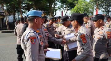 Usai Apel Pagi, Kapolres Aceh Tenggara Pimpin Gaktibplin, Disiplin Personel Jadi Perhatian