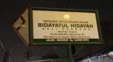 Terkendala Anggaran, Renovasi Yayasan Perguruan Islam Bidayatul Hidayah Terhenti: Berharap Uluran Tangan Dinas Pendidikan dan Bupati Deli Serdang