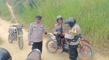 Cegah Karhutla, Polsek Babul Makmur Sambangi Warga dan Sosialisasikan Bahaya Kebakaran Hutan dan Lahan