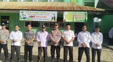 Kasat Binmas Aceh Tenggara menjadi Pembina Upacara, Pesan Jauhi Narkoba dan Knalpot Brong serta Siswa Bijak Bermedia Sosial