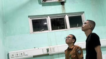Angin Kencang Disertai Hujan Deras, Plafon IGD RSUD Kutacane Ambruk