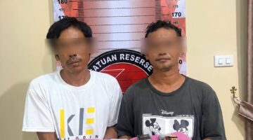 13  Sabu Tersembunyi di Bawah Lantai Kedai, Dua Pria DiamankaPaketn Polres Aceh Tenggara