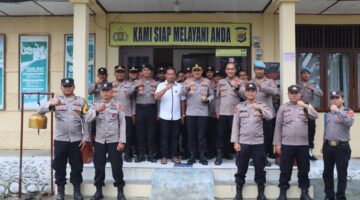 Kapolres Aceh Tenggara Turun Langsung ke Polsek Bukit Tusam, Pastikan Kesiapan dan Profesionalisme Personel