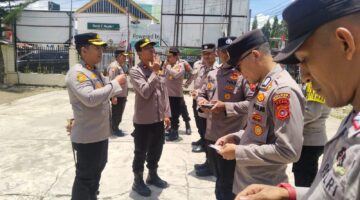 Kapolres Gayo Lues Tinjau Kesiapsiagaan Personel Polsek Blangkejeren, Administrasi hingga Kendaraan Dinas Diperiksa