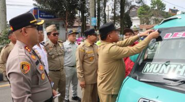 Hari Pertama Operasi Patuh Toba 2026, Kapolres Karo Bersama Forkopimda Turun ke Jalan Edukasi Pengendara