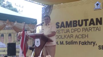 Ketua DPD I Golkar Aceh, Jika Ingin Jadi Politikus Hebat Hilangkan Rasa Kebencian