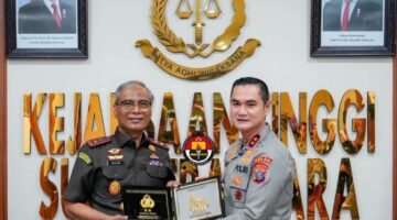 Kapolda Sumut Silaturahmi ke Kejati, Perkuat Sinergi Penegakan Hukum
