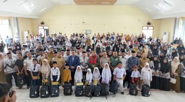 Kapolres Aceh Tenggara diwakili oleh Wakapolres Bersama Forkopimda Hadiri Pelantikan Pengurus Cabang PGRI Periode 2024–2029