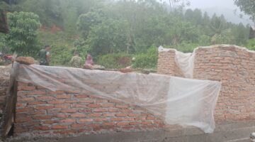 Progres Pembangunan Lima Unit RTLH Program TMMD ke-130 di Kodim 0113/Gayo Lues Capai 27 Persen